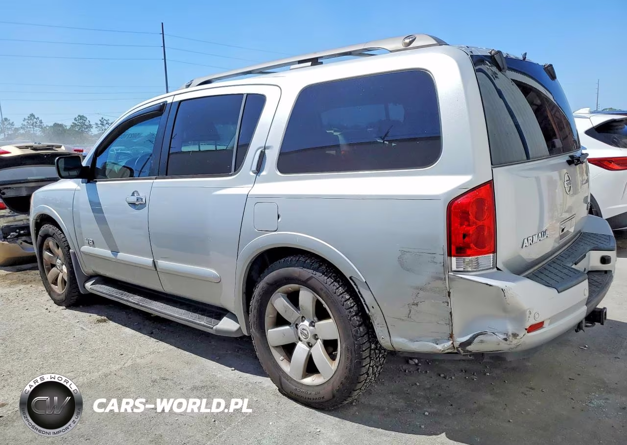 2008 Nissan Armada Se Ffv VIN:5N1BA08CX8N603892 - 2