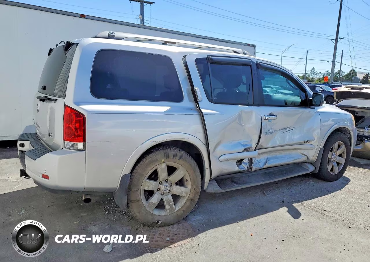 2008 Nissan Armada Se Ffv VIN:5N1BA08CX8N603892 - 3