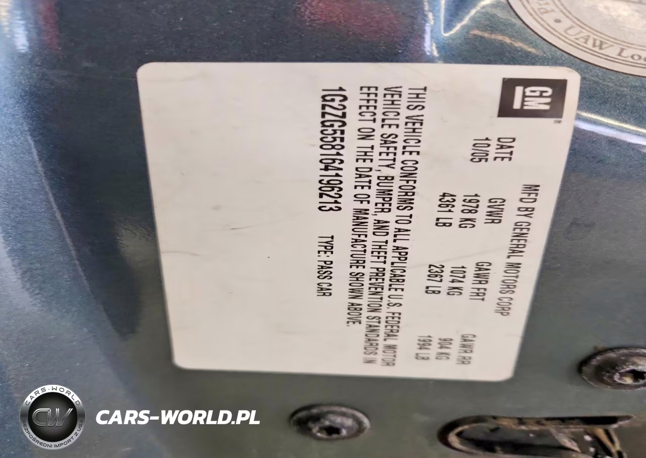 2006 Pontiac G6 Se1 VIN:1G2ZG558164196213 - 12