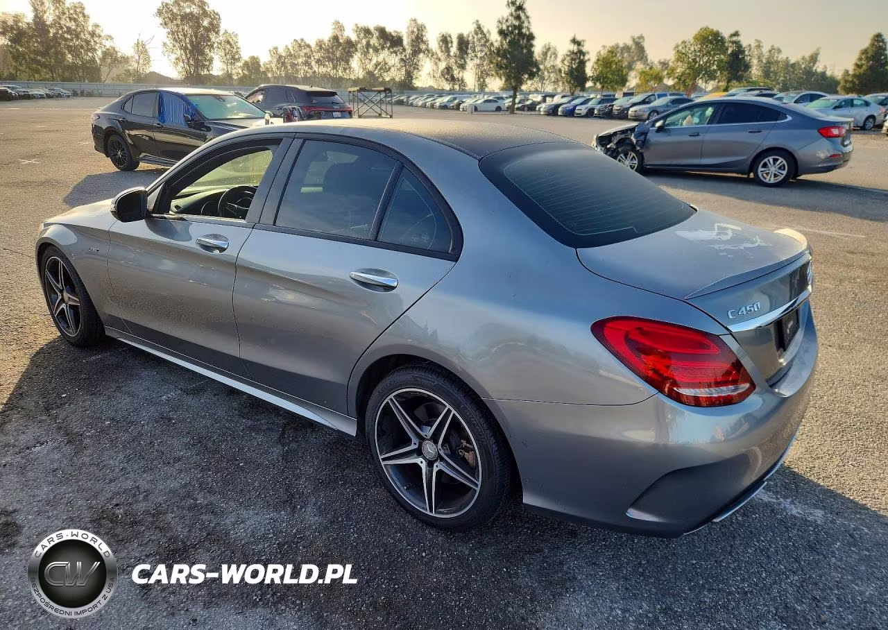 2016 Mercedes-Benz C 450 4Matic Amg VIN:55SWF6EB2GU109477 - 2
