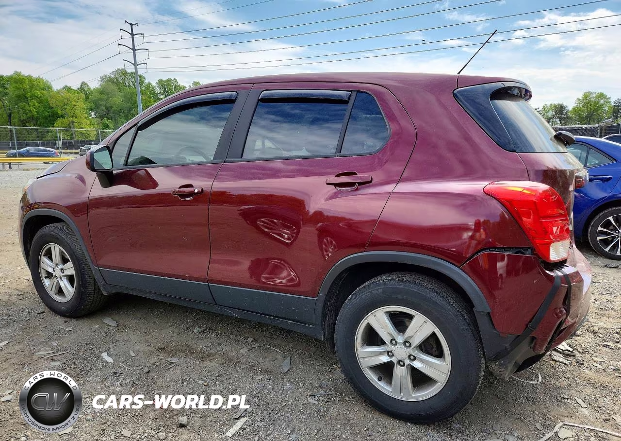 2017 Chevrolet Trax Ls VIN:3GNCJNSB6HL191547 - 2