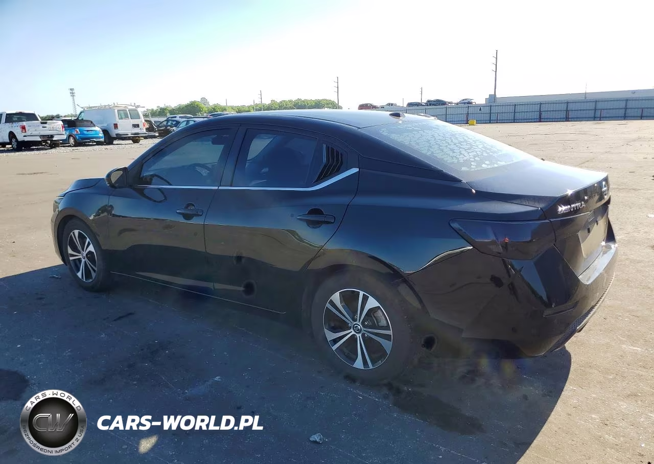 2020 Nissan Sentra Sv VIN:3N1AB8CV4LY249631 - 2