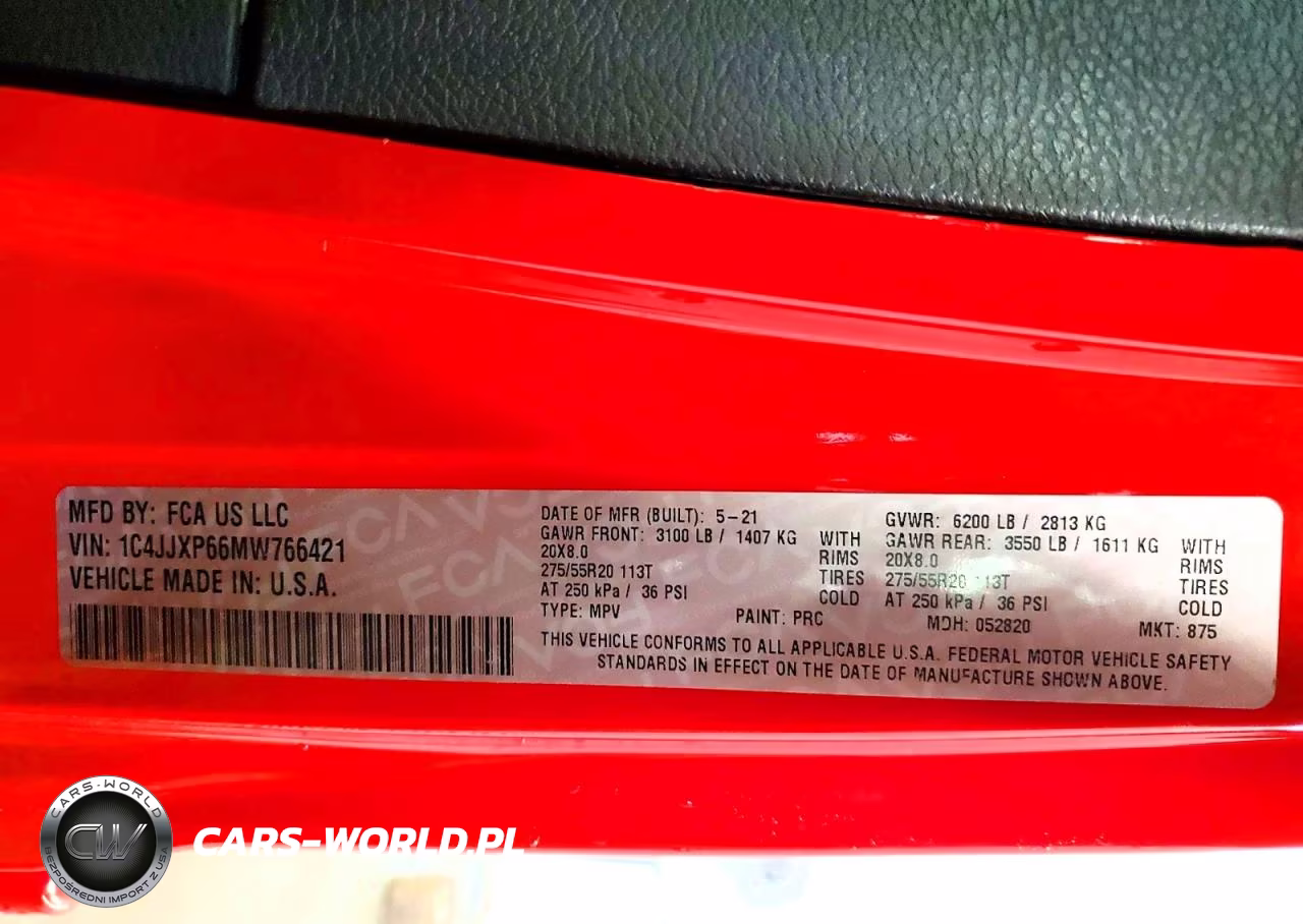 2021 Jeep Wrangler Unlimited Sahara 4Xe VIN:1C4JJXP66MW766421 - 12