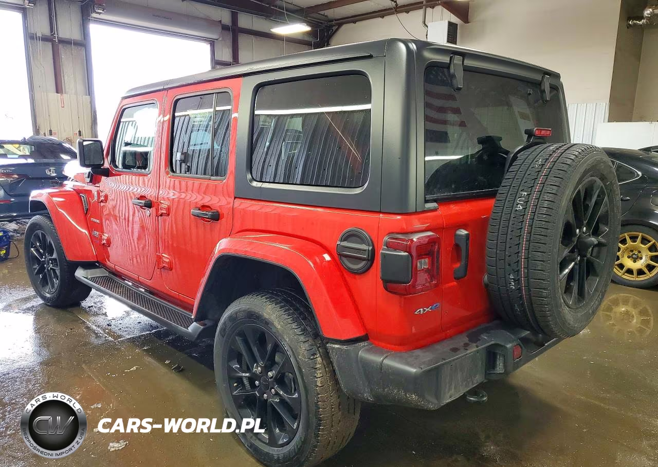 2021 Jeep Wrangler Unlimited Sahara 4Xe VIN:1C4JJXP66MW766421 - 2