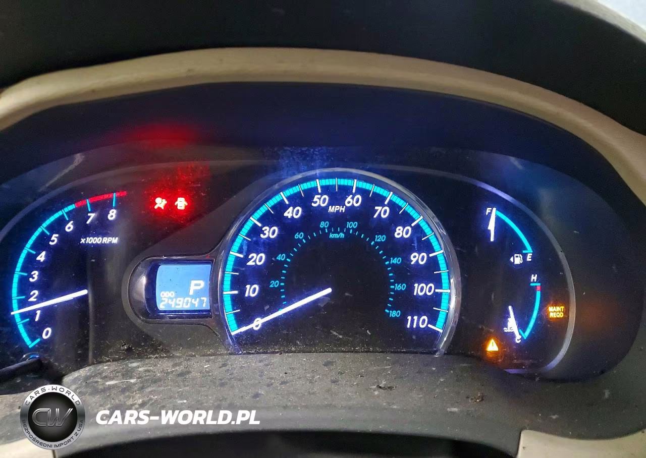 2012 Toyota Sienna Xle 8-Passenger VIN:5TDYK3DC8CS257007 - 9