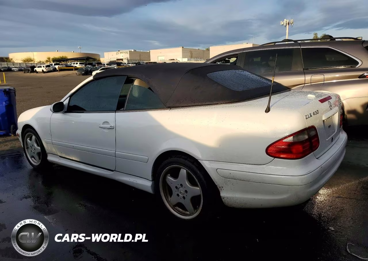 2001 Mercedes-Benz Clk 430 VIN:WDBLK70G31T080020 - 2