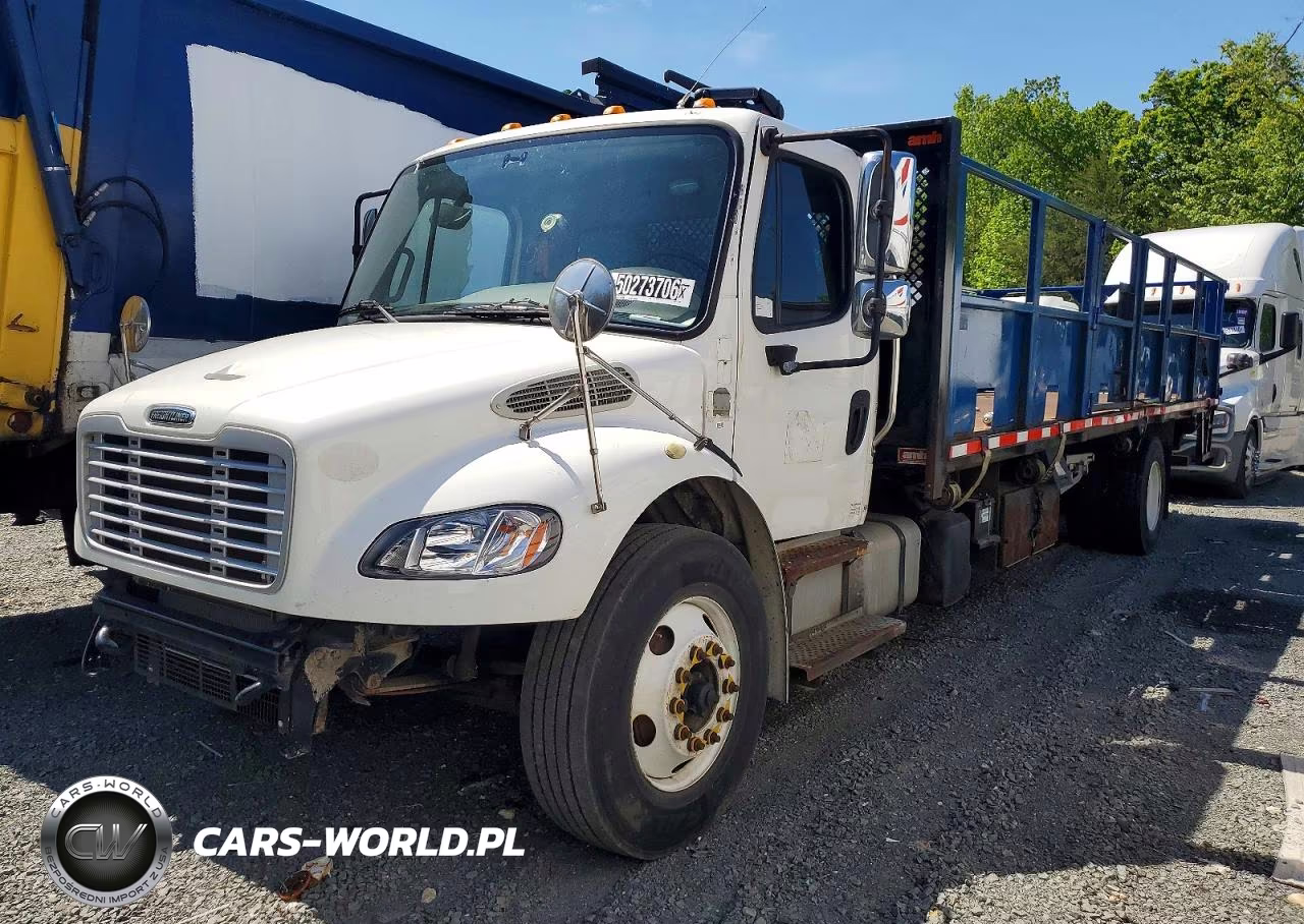 2015 Freightliner Business Class M2 Flatbed Truck VIN:1FVACXDTXFHGT2899 - 2