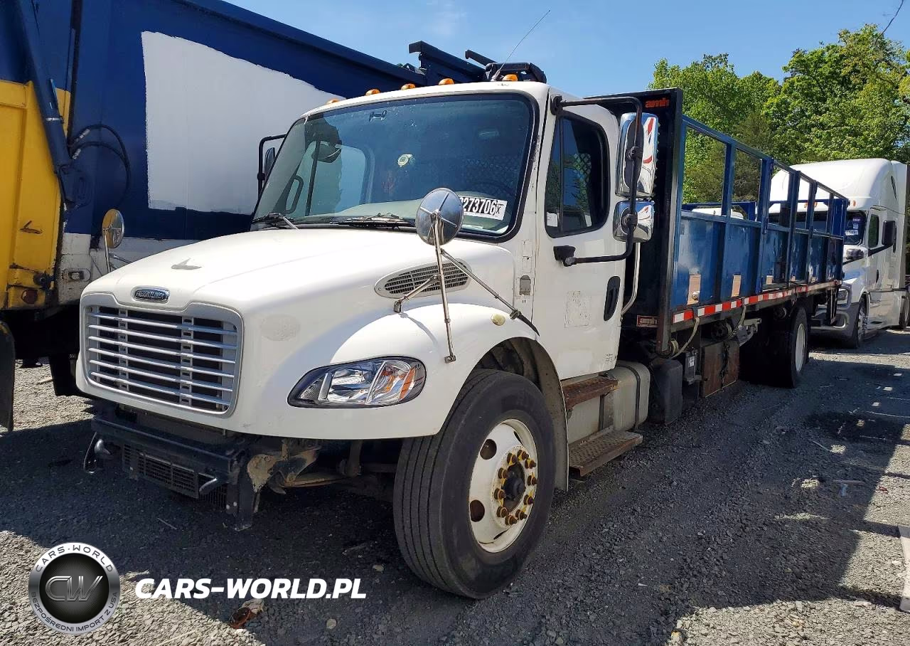 2015 Freightliner Business Class M2 Flatbed Truck VIN:1FVACXDTXFHGT2899 - 9