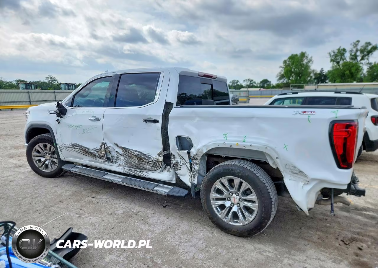 2022 GMC Sierra K1500 Slt VIN:1GTUUDET4NZ551132 - 2