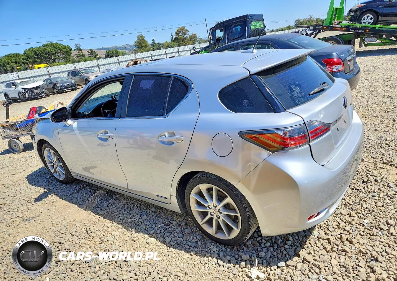 2013 Lexus Ct 200 VIN:JTHKD5BHXD2166256 - 2