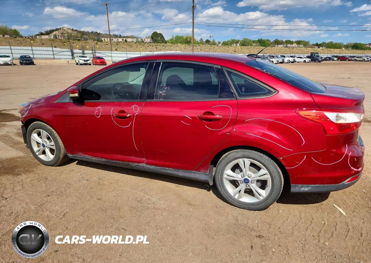 2014 Ford Focus Se VIN:1FADP3F29EL362928 - 2