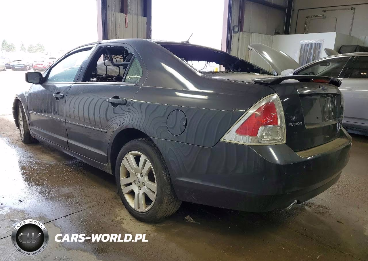 2007 Ford Fusion Sel VIN:3FAHP02167R277255 - 2