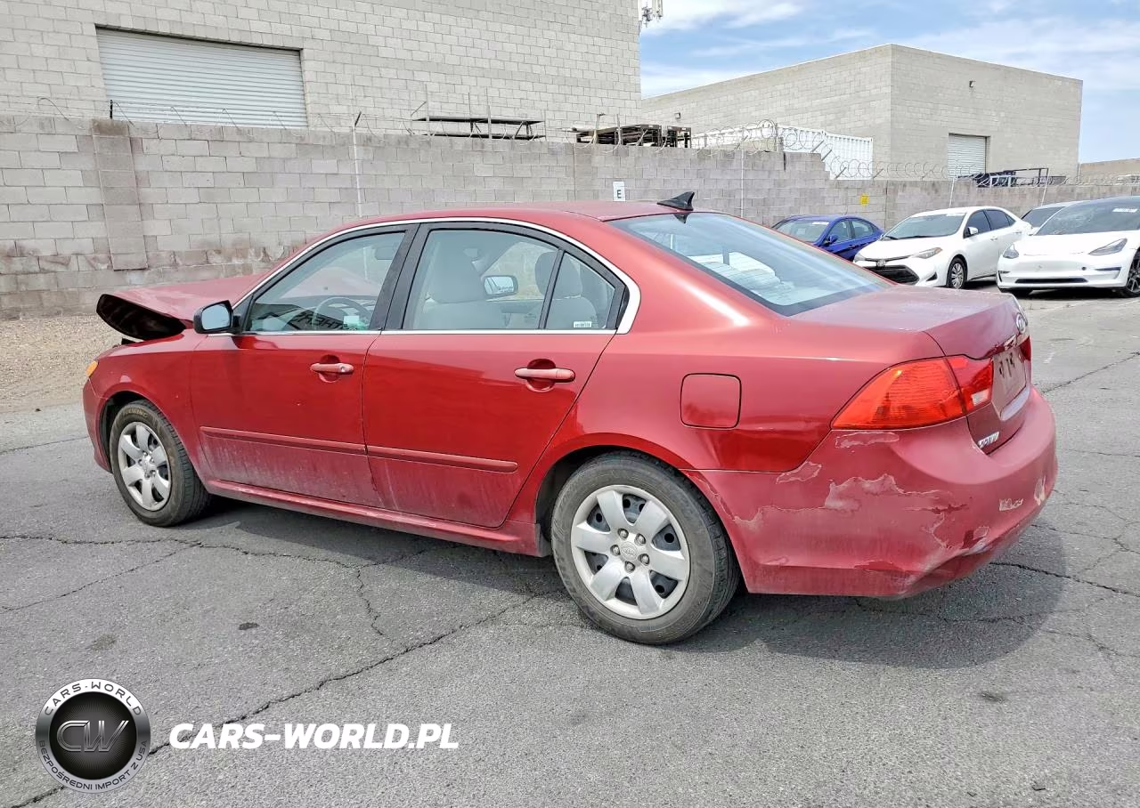 2010 Kia Optima Lx VIN:KNAGG4A81A5384197 - 2