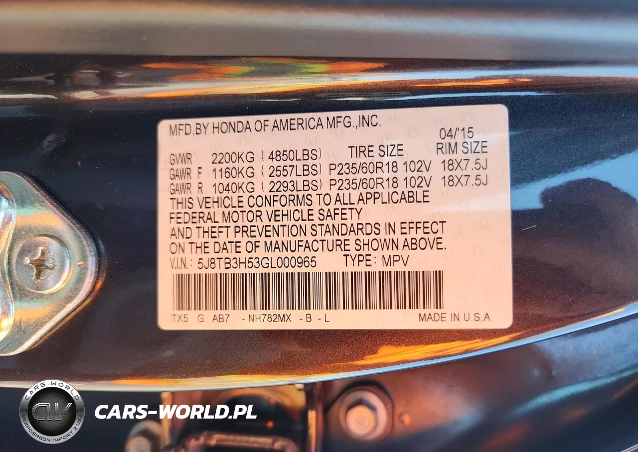 2016 Acura Rdx Technology VIN:5J8TB3H53GL000965 - 13