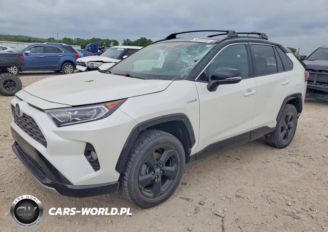 2021 Toyota Rav4 Xse VIN:2T3E6RFV8MW002611 - 1