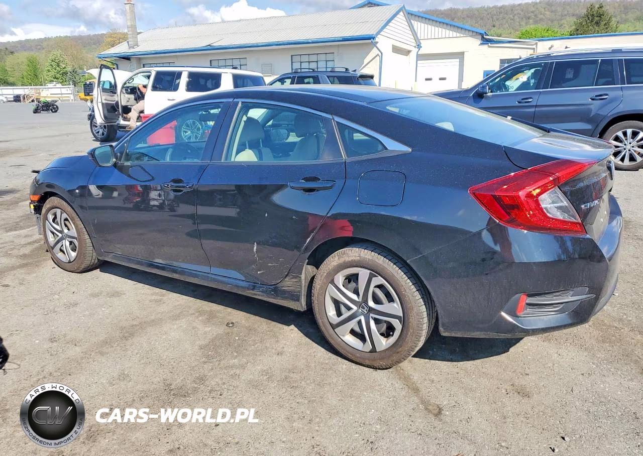 2018 Honda Civic Lx VIN:2HGFC2F57JH529086 - 2