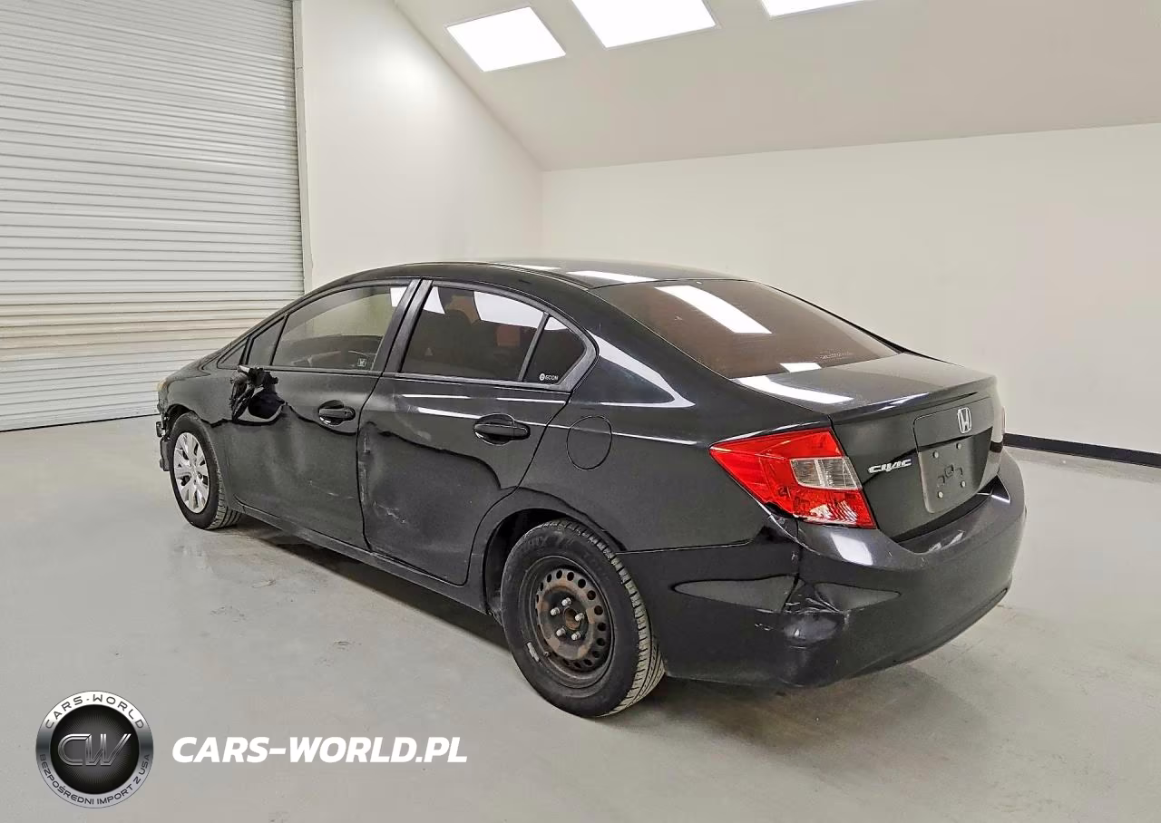 2012 Honda Civic Lx VIN:19XFB2F50CE094203 - 2