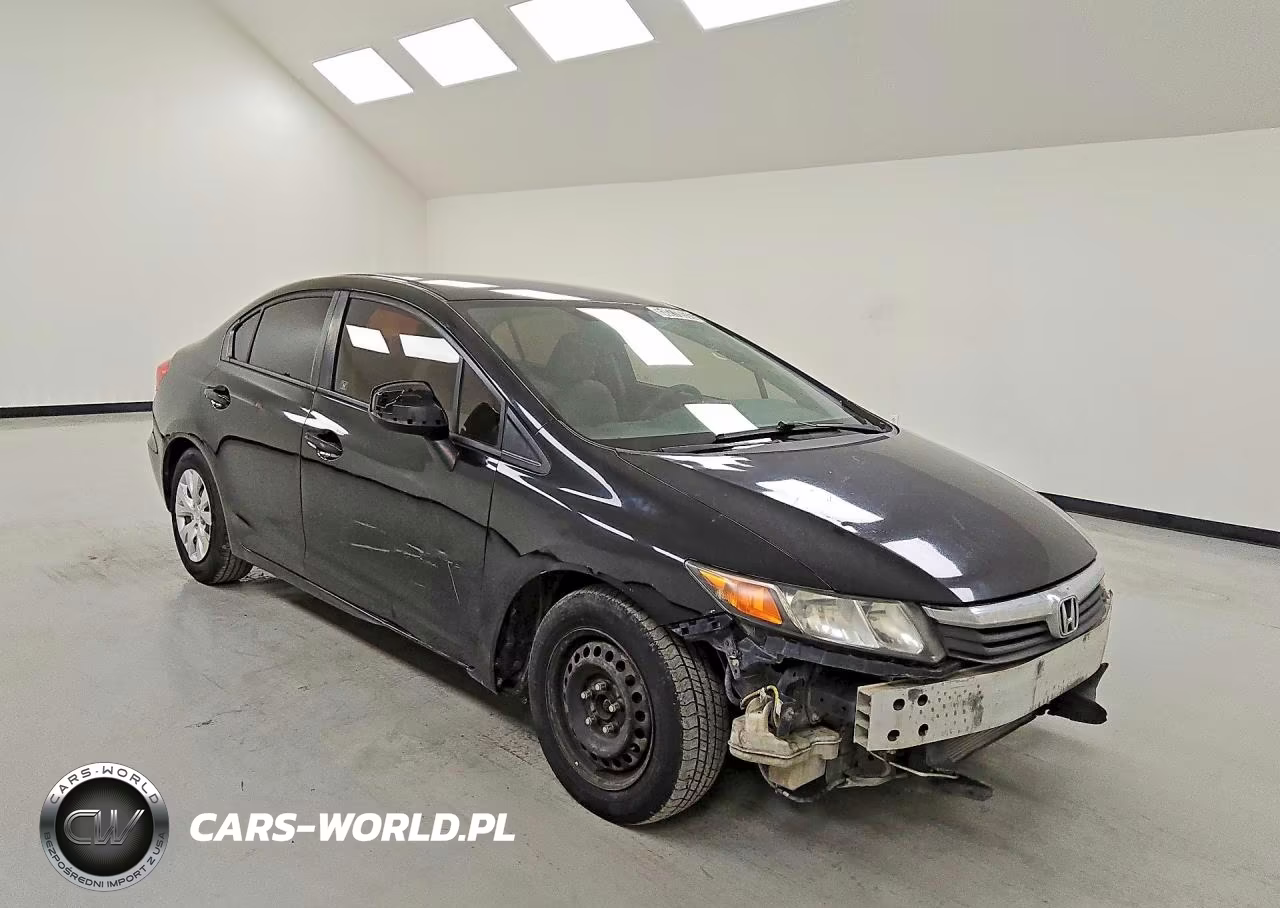 2012 Honda Civic Lx VIN:19XFB2F50CE094203 - 4