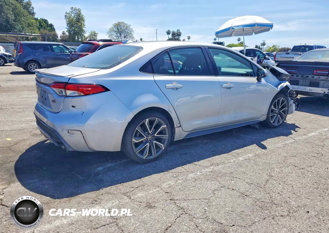 2020 Toyota Corolla Se VIN:5YFS4RCEXLP057308 - 3