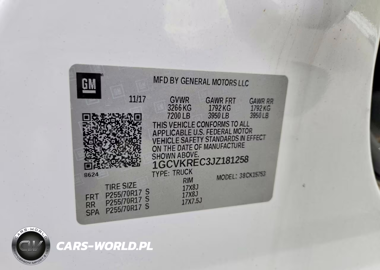 2018 Chevrolet Silverado K1500 Lt VIN:1GCVKREC3JZ181258 - 12