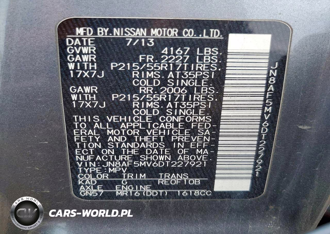 2013 Nissan Juke S VIN:JN8AF5MV6DT227921 - 12