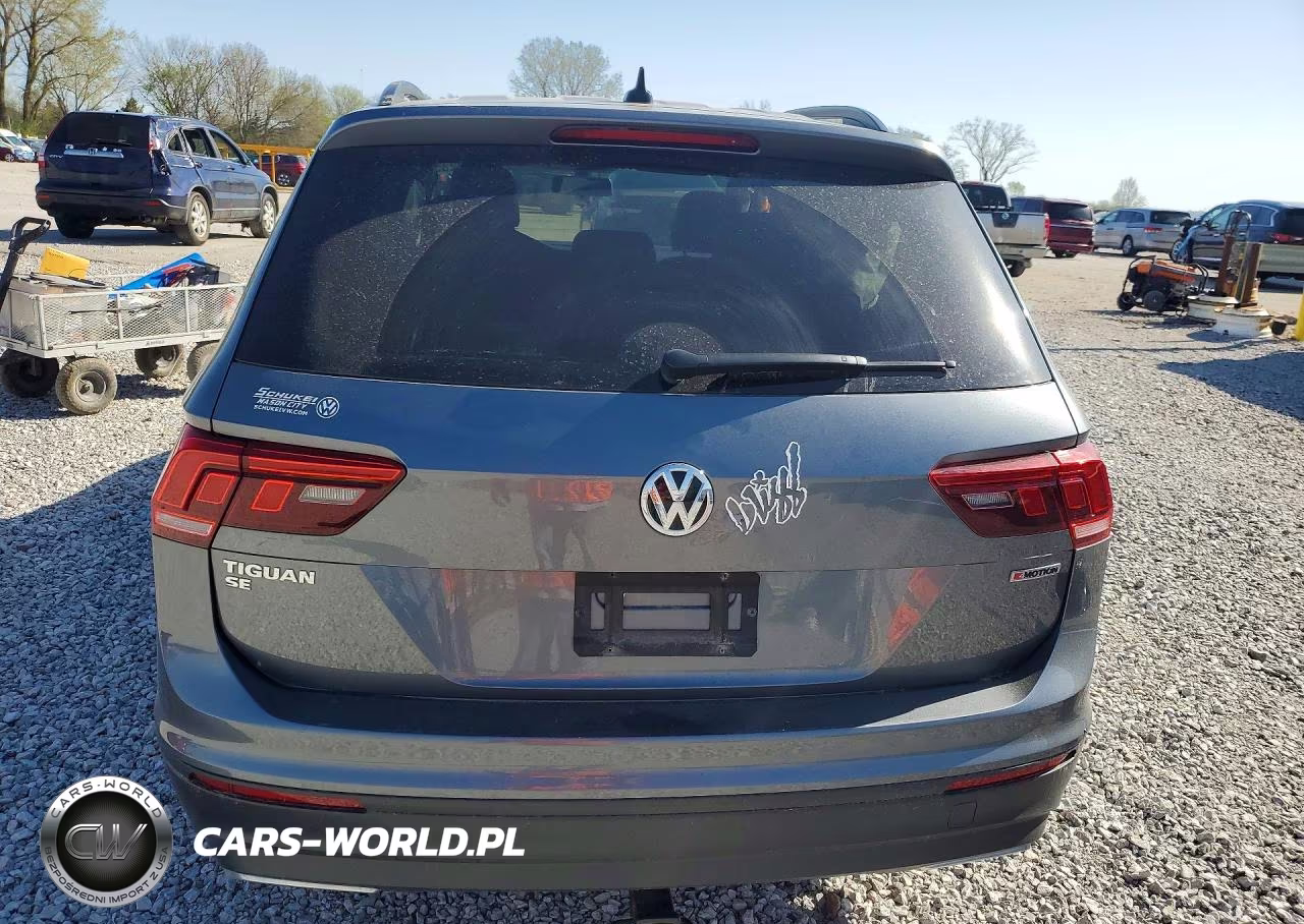 2019 Volkswagen Tiguan Se VIN:3VV2B7AX1KM006799 - 6