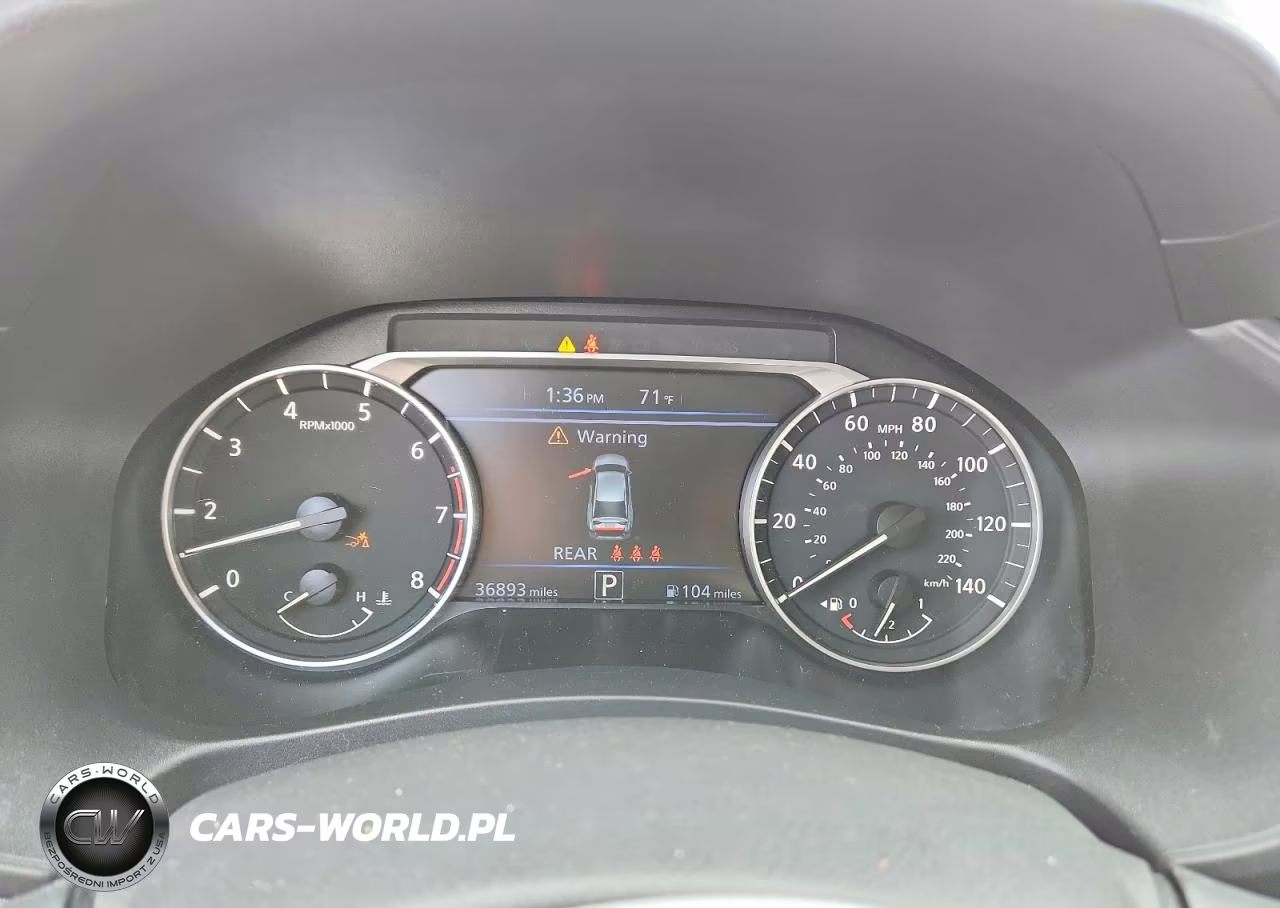 2025 Nissan Altima Sv VIN:1N4BL4DV0SN335011 - 9