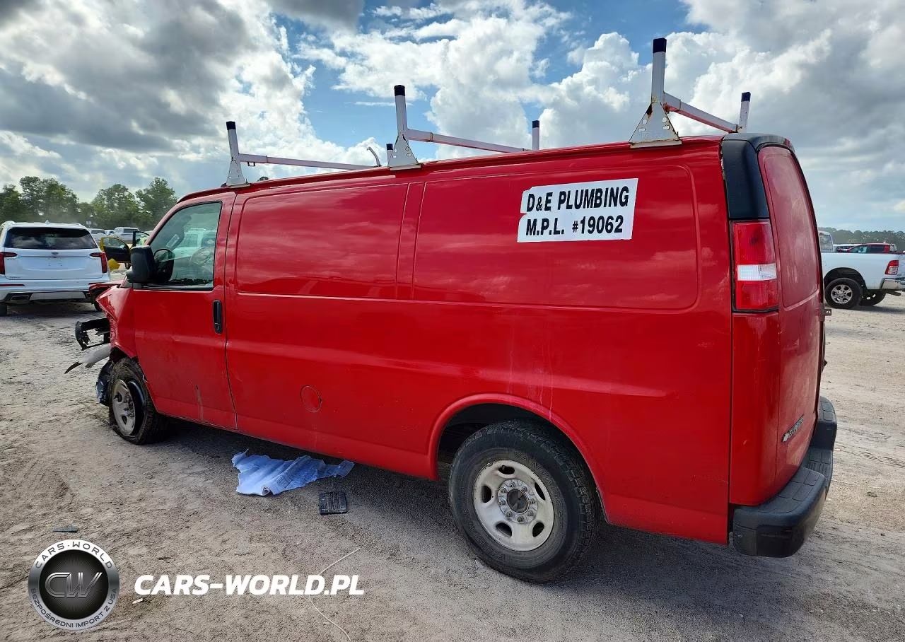 2019 Chevrolet Express G2500 VIN:1GCWGAFP1K1366160 - 2
