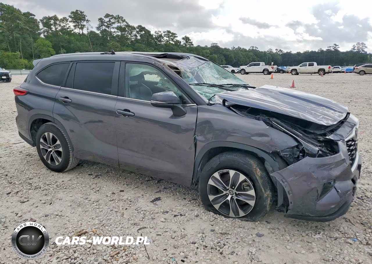 2023 Toyota Highlander Xle VIN:5TDKDRAH7PS023918 - 4