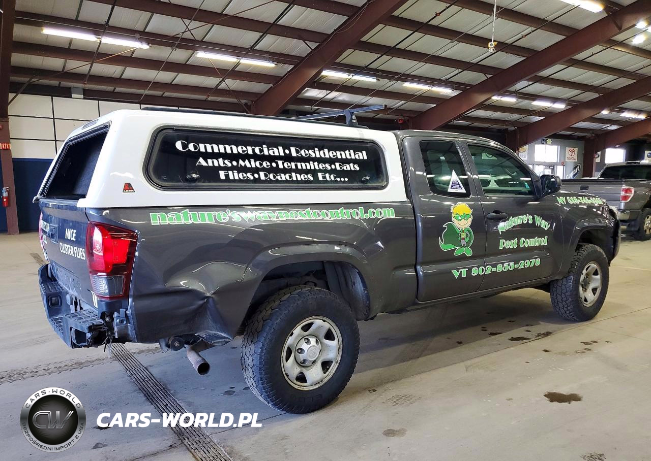 2018 Toyota Tacoma Sr VIN:5TFSX5EN3JX059204 - 3