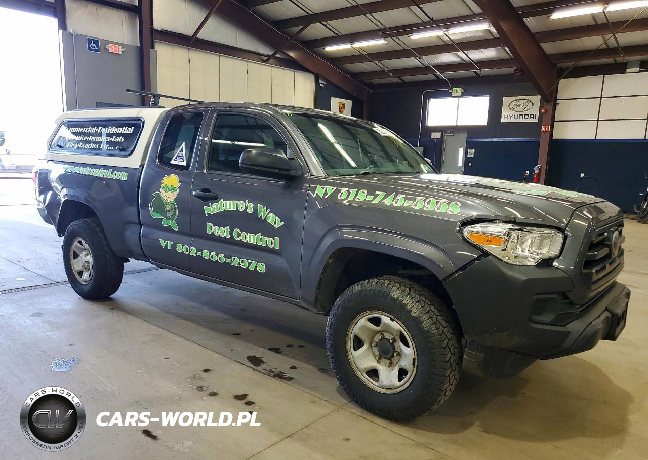 2018 Toyota Tacoma Sr VIN:5TFSX5EN3JX059204 - 4