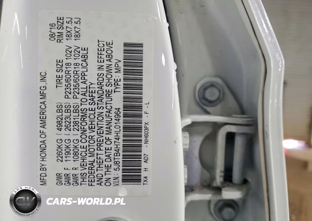 2017 Acura Rdx Advance VIN:5J8TB4H74HL014964 - 12