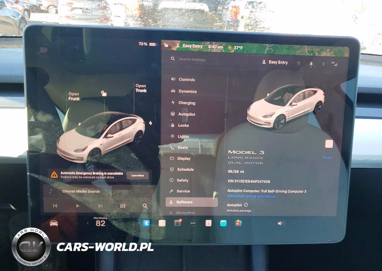 2021 Tesla Model 3 VIN:5YJ3E1EB4MF047408 - 9
