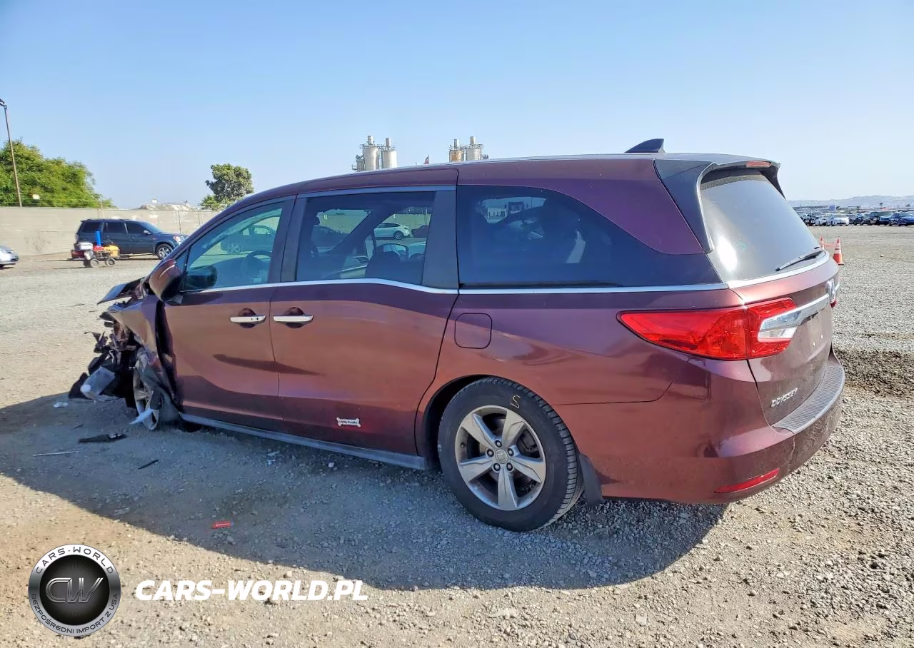2018 Honda Odyssey Ex VIN:5FNRL6H55JB071411 - 2