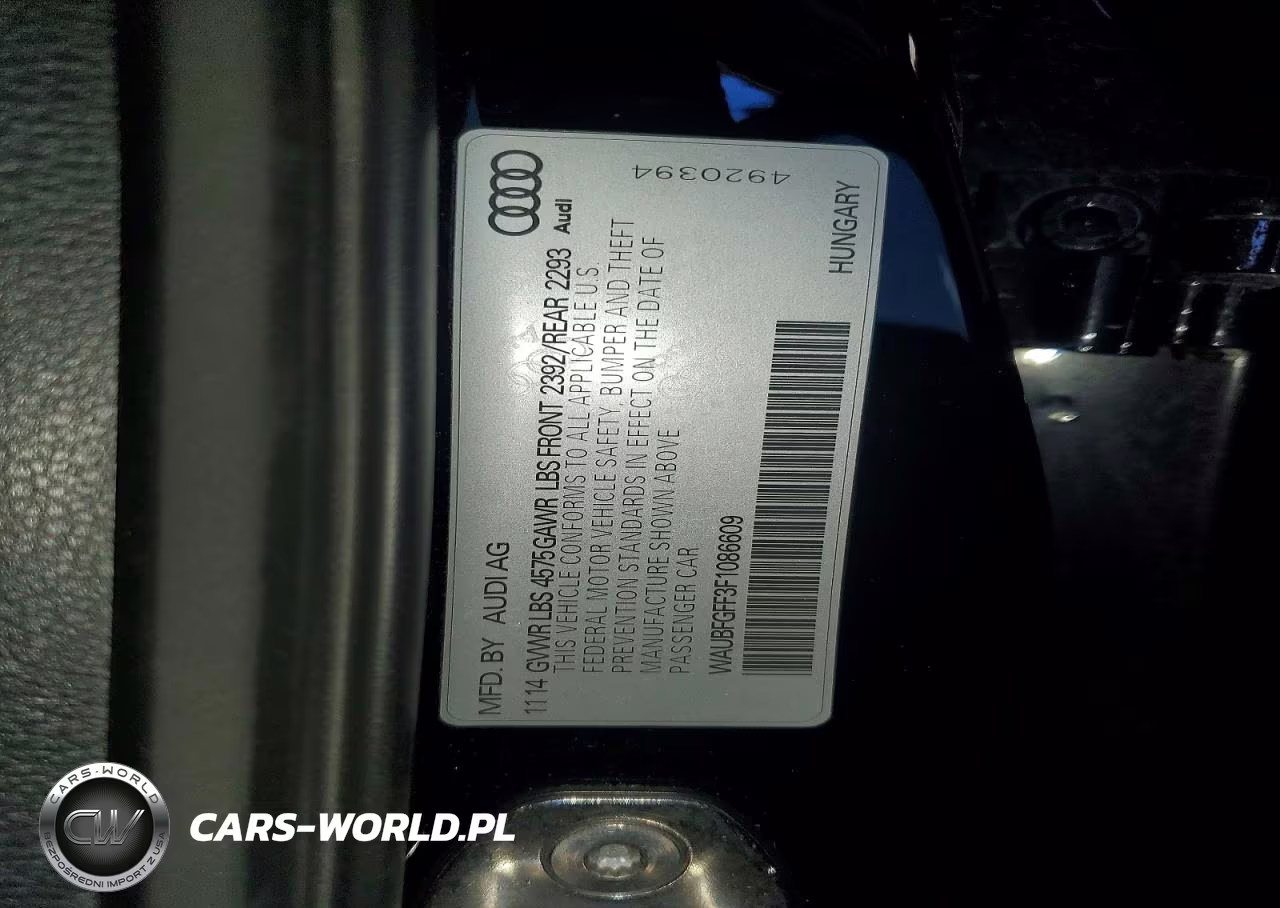 2015 Audi A3 Premium VIN:WAUBFGFF3F1086609 - 13