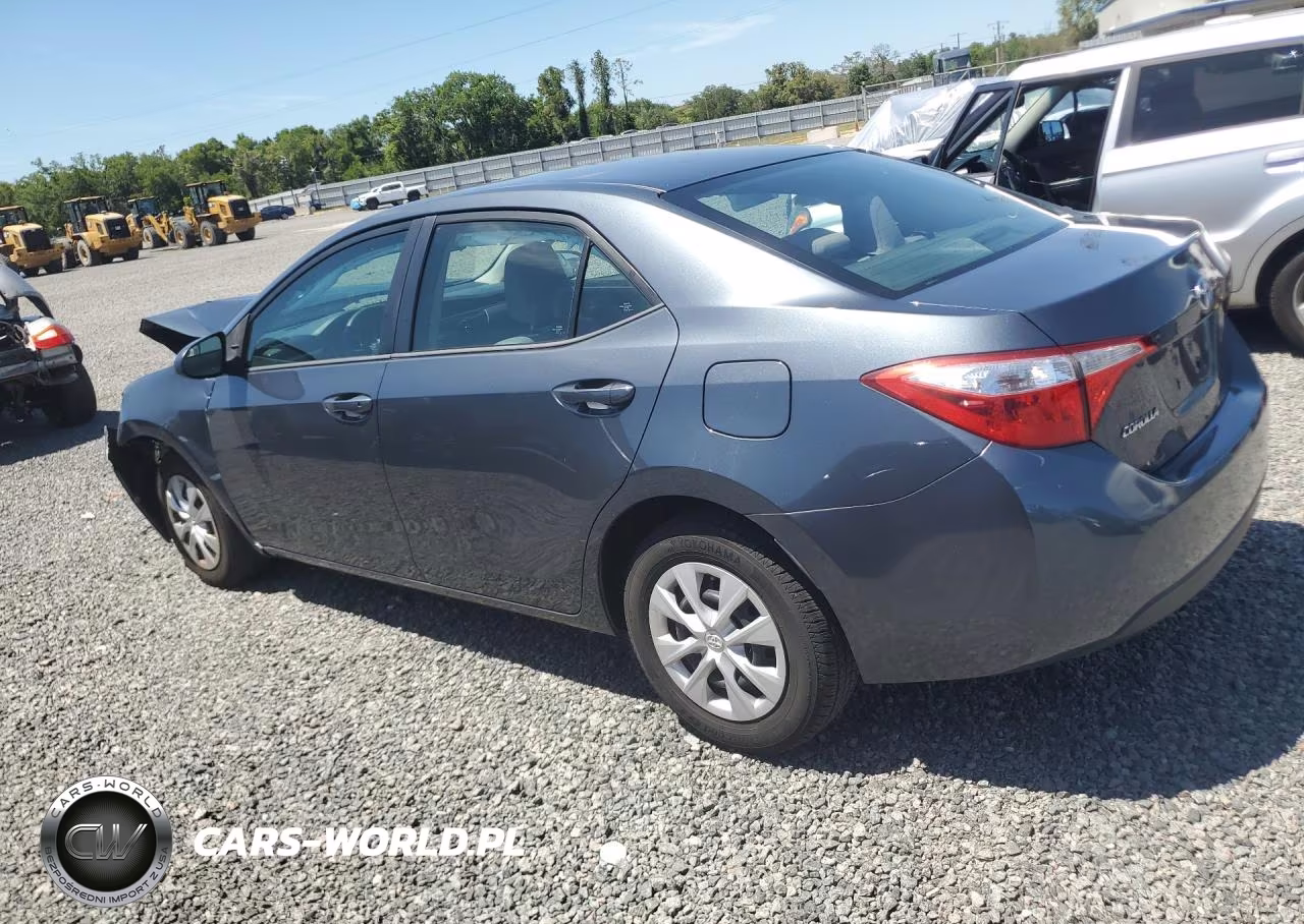 2015 Toyota Corolla L VIN:2T1BURHE2FC349841 - 2