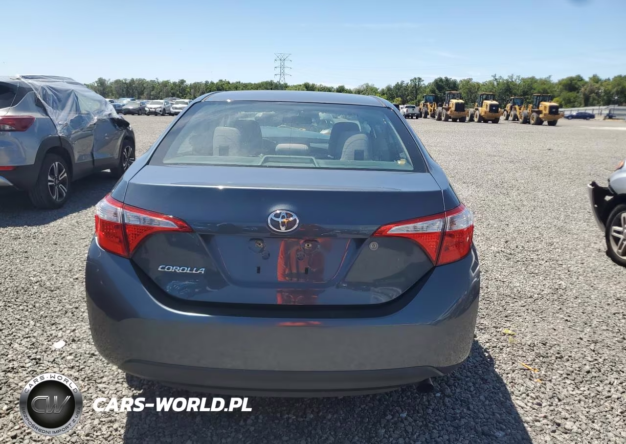 2015 Toyota Corolla L VIN:2T1BURHE2FC349841 - 6