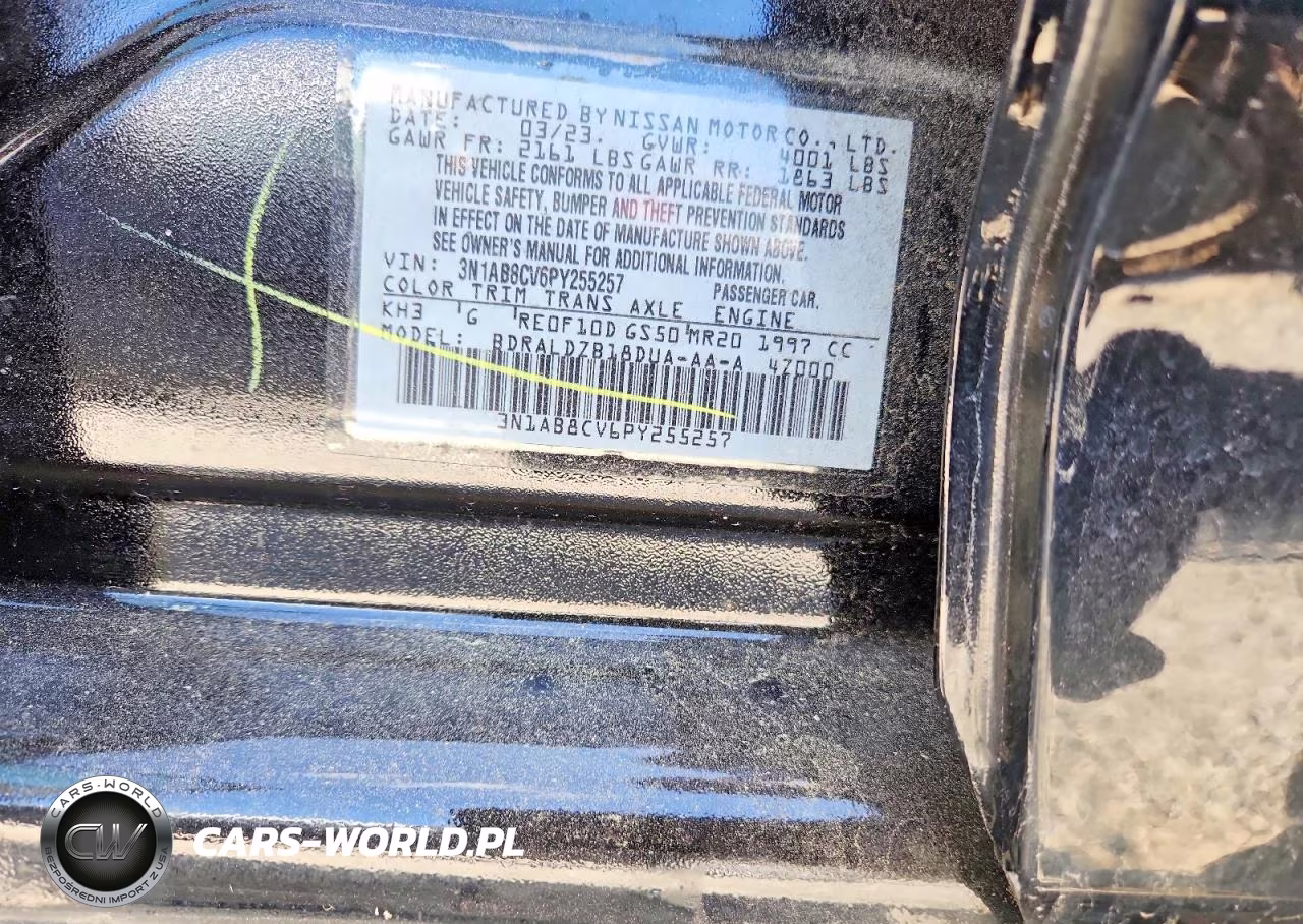 2023 Nissan Sentra Sv VIN:3N1AB8CV6PY255257 - 12