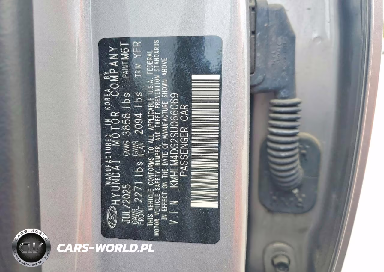 2025 Hyundai Elantra Sel Sport VIN:KMHLM4DG2SU066069 - 12