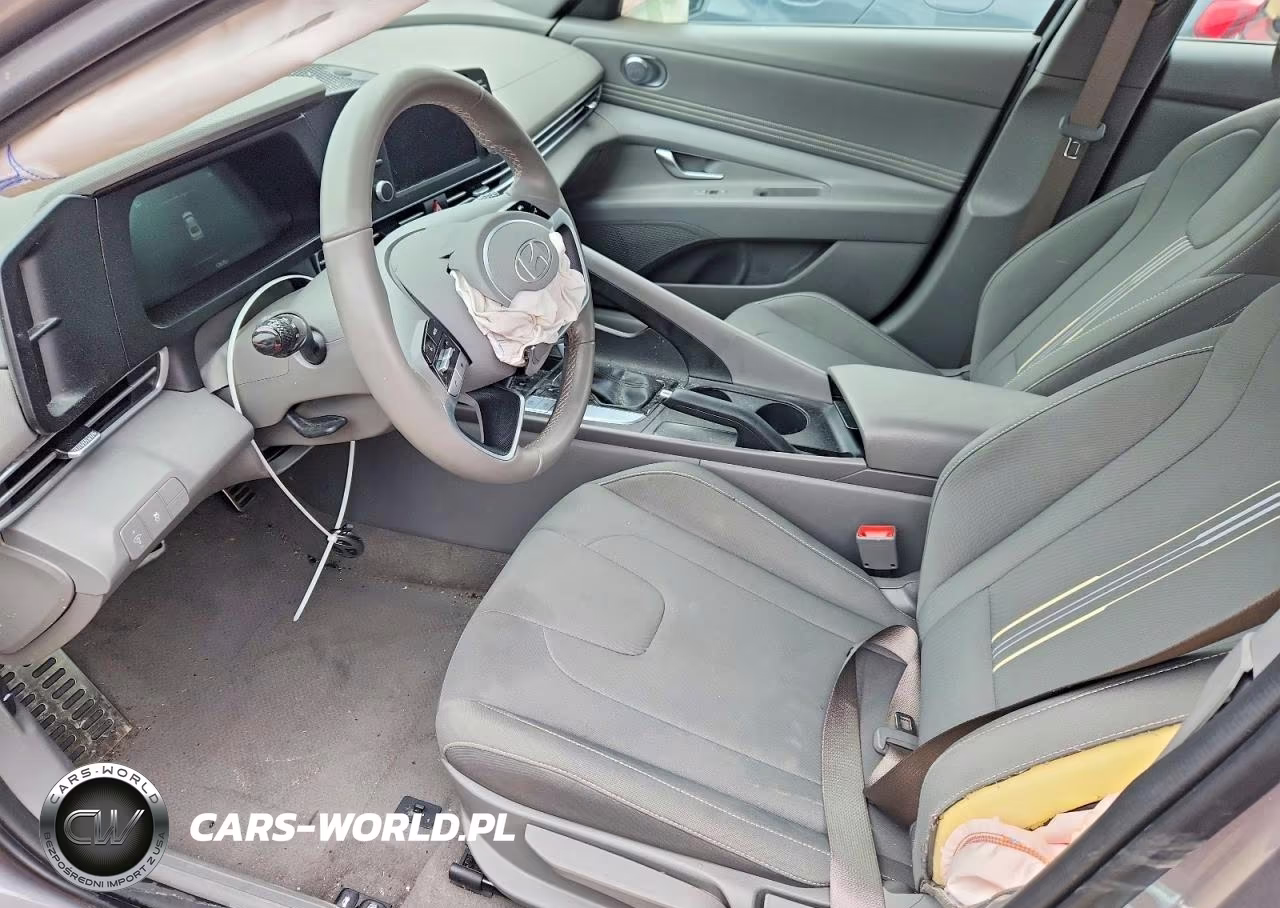 2025 Hyundai Elantra Sel Sport VIN:KMHLM4DG2SU066069 - 7