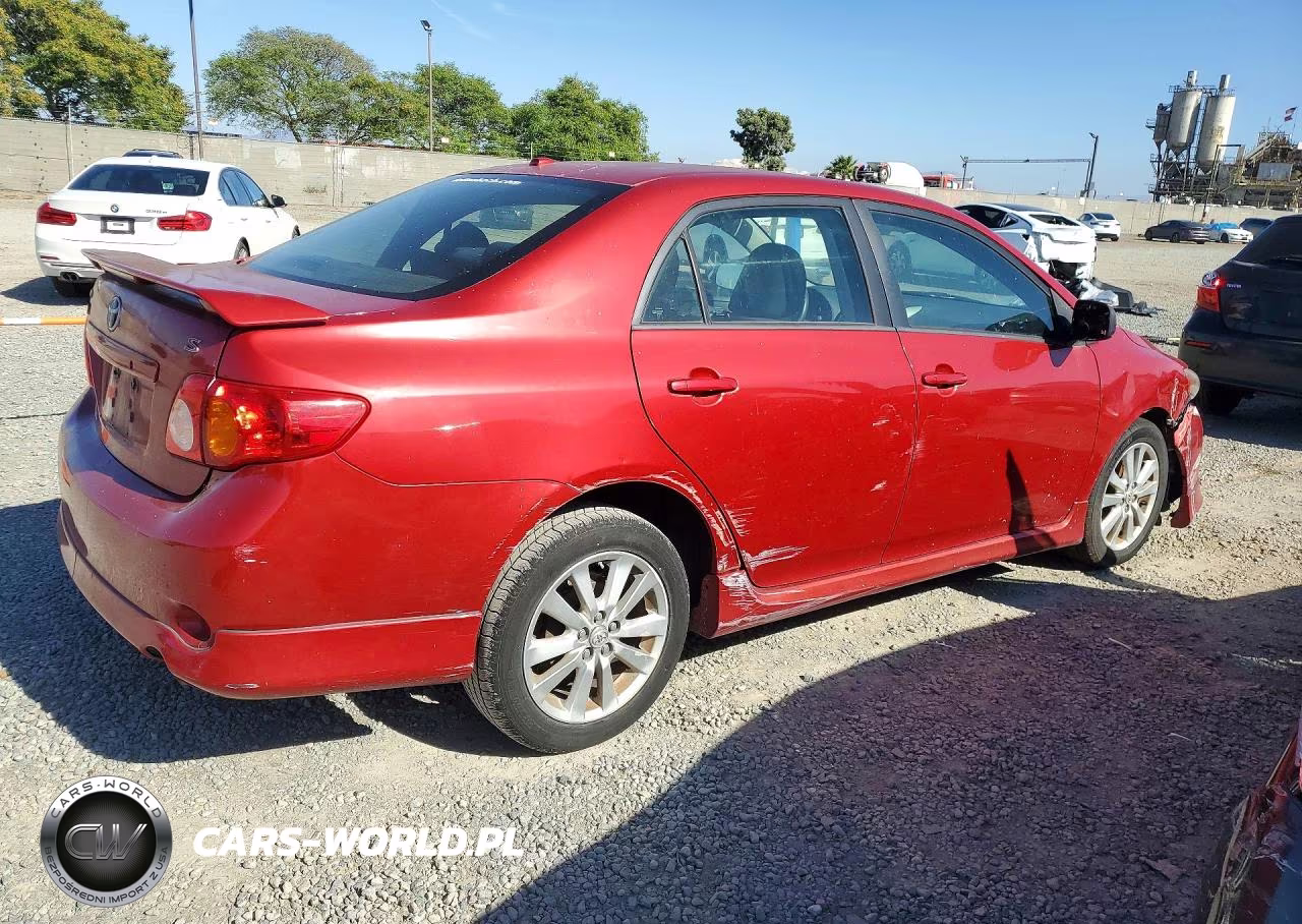 2009 Toyota Corolla S VIN:1NXBU40EX9Z154619 - 3