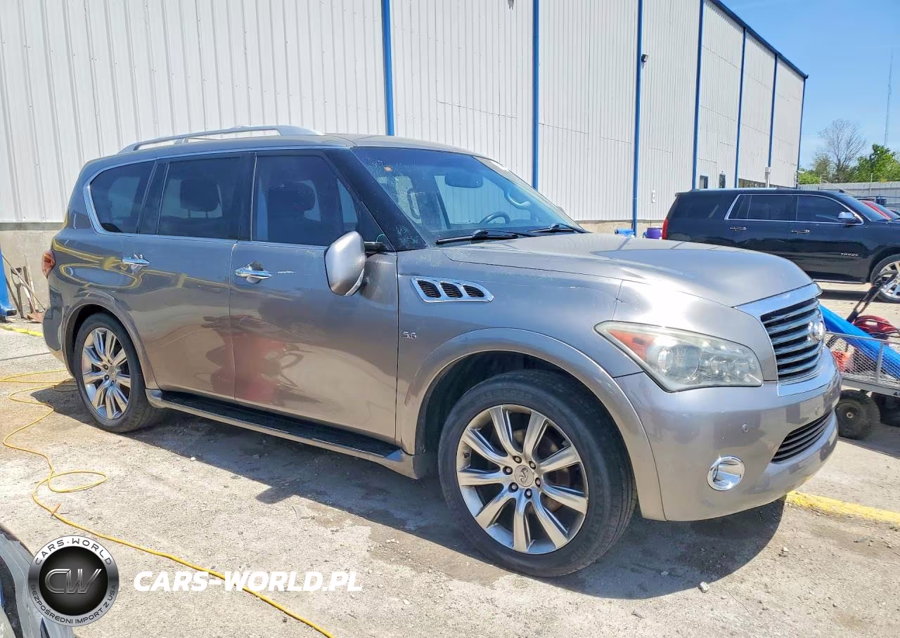 2014 Infiniti Qx80 Base VIN:JN8AZ2NE6E9068143 - 4
