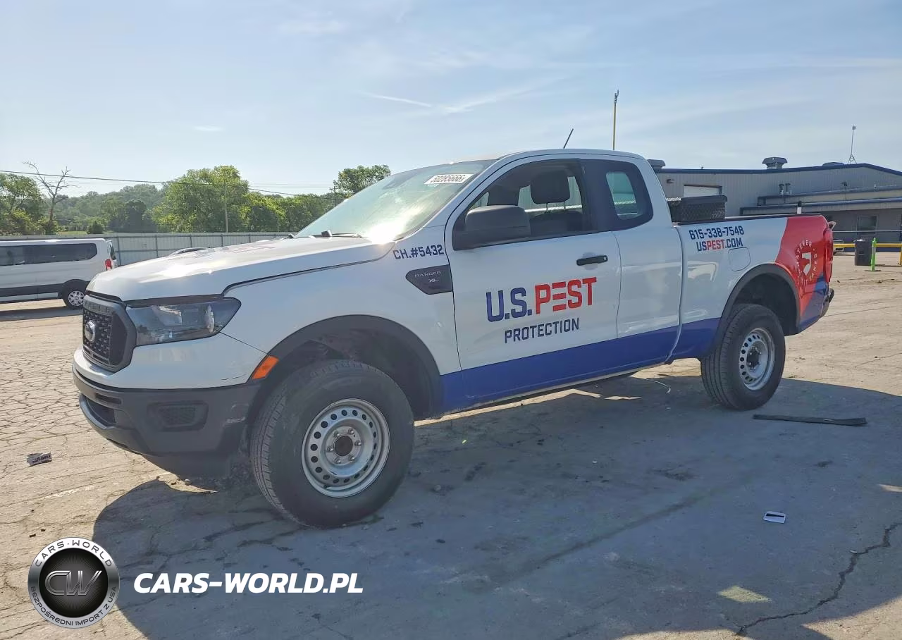 2021 Ford Ranger Xl VIN:1FTER1EH9MLE07402 - 1