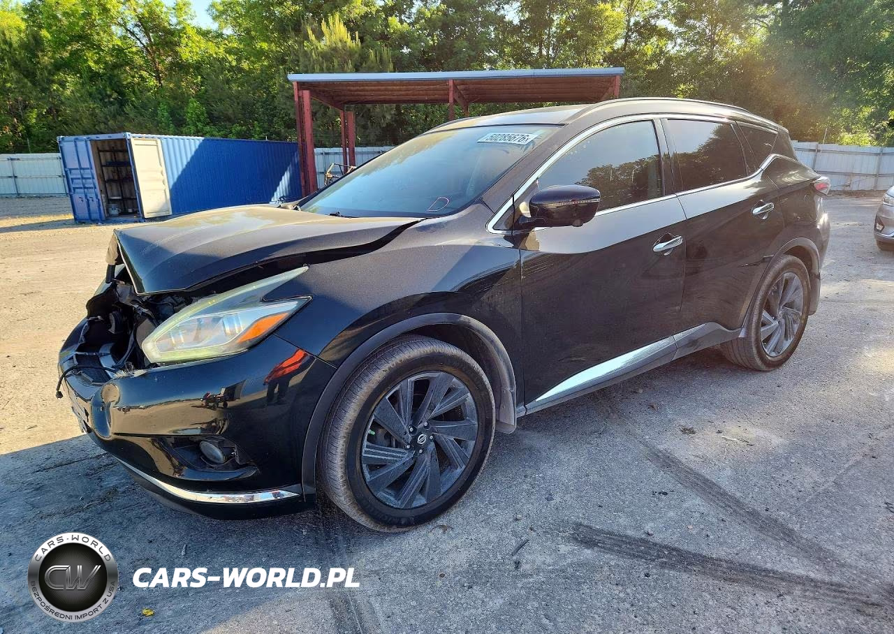 2017 Nissan Murano Platinum VIN:5N1AZ2MG6HN147639 - 1