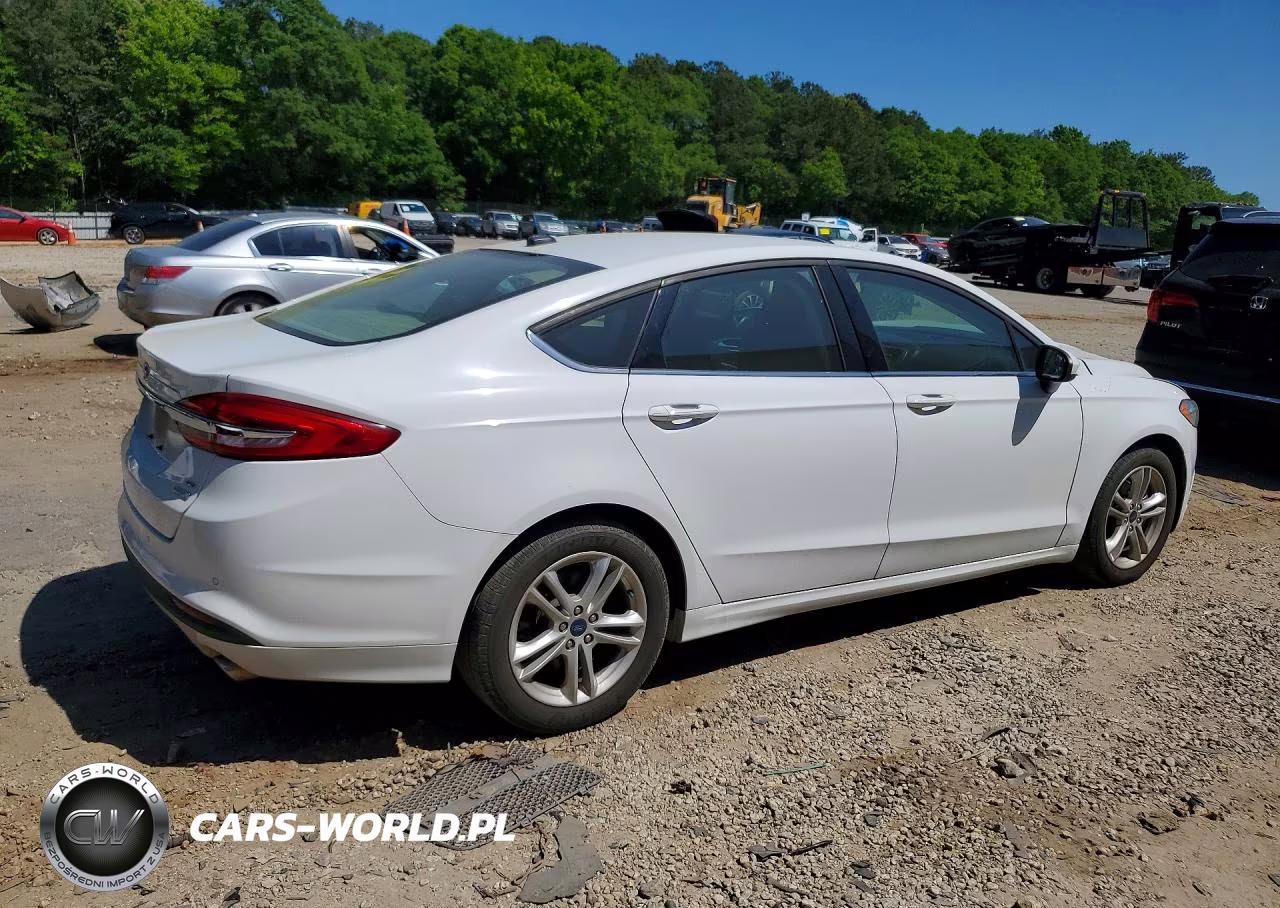 2018 Ford Fusion Se VIN:3FA6P0HD6JR228878 - 3