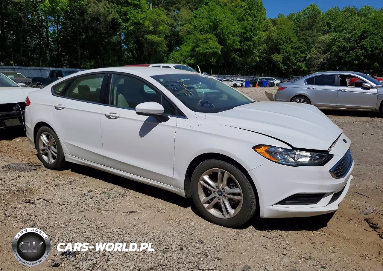 2018 Ford Fusion Se VIN:3FA6P0HD6JR228878 - 4