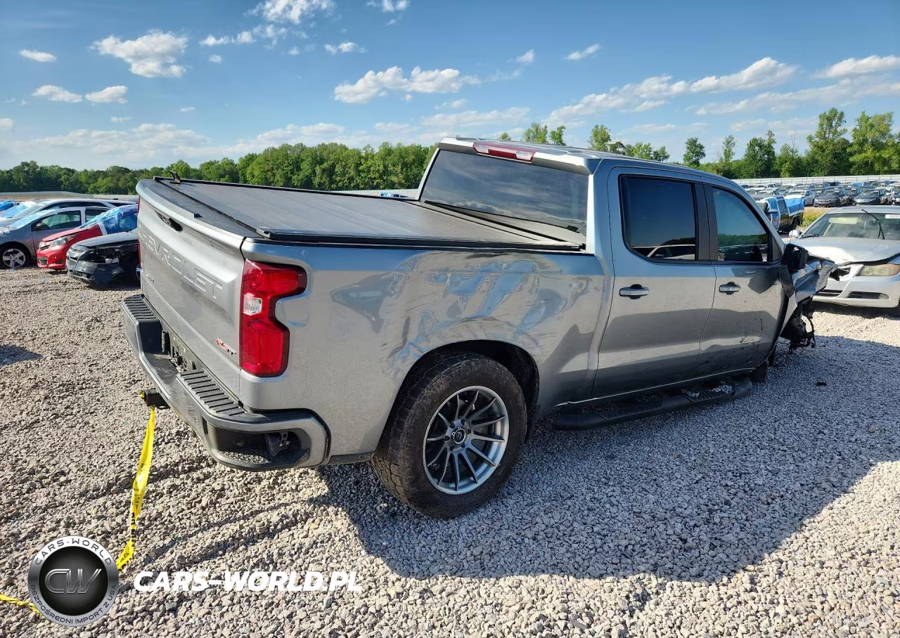 2023 Chevrolet Silverado K1500 Rst VIN:2GCUDEED9P1134244 - 3