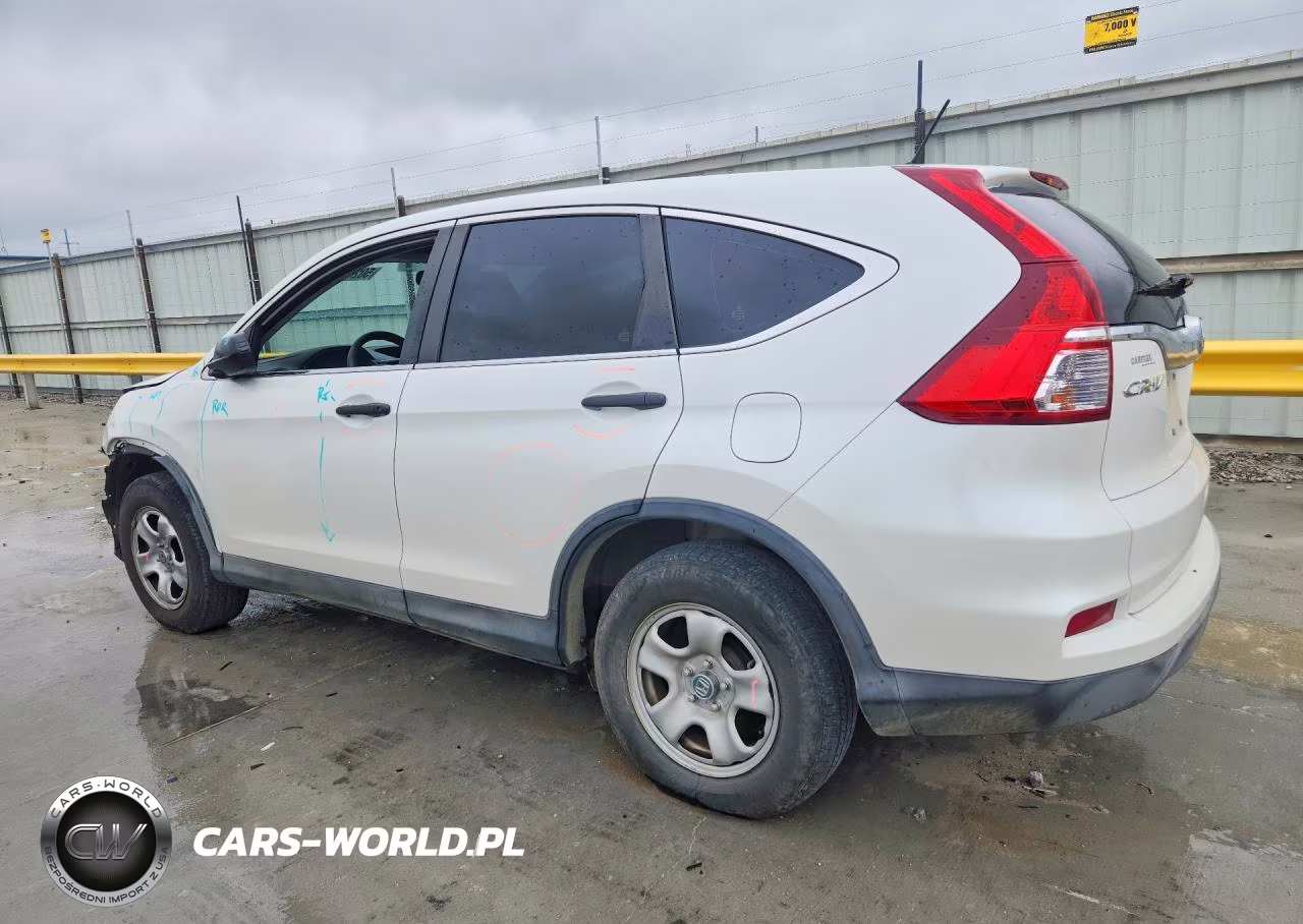 2016 Honda Cr-V Lx VIN:5J6RM3H37GL005579 - 2