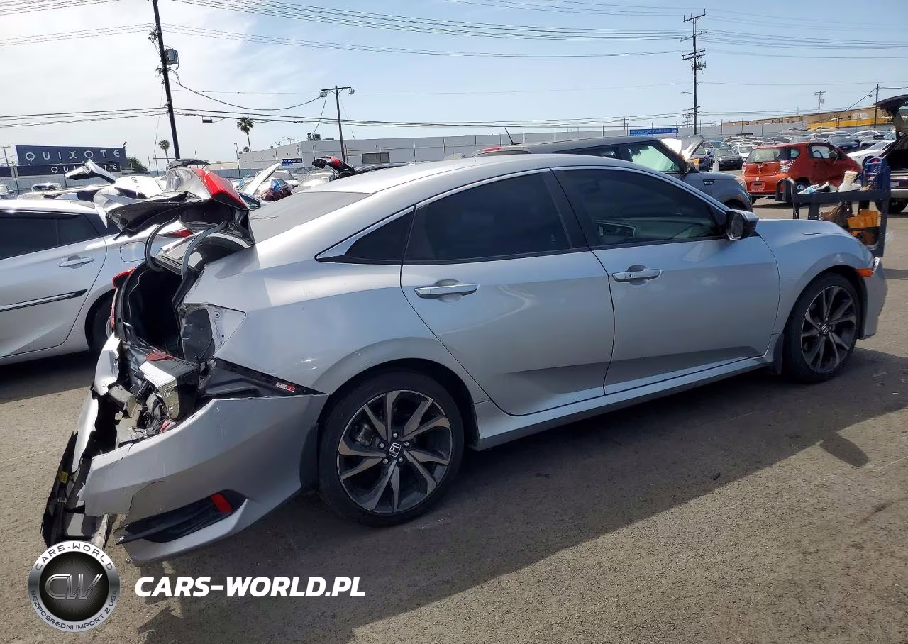2021 Honda Civic Sport VIN:2HGFC2F89MH553839 - 3