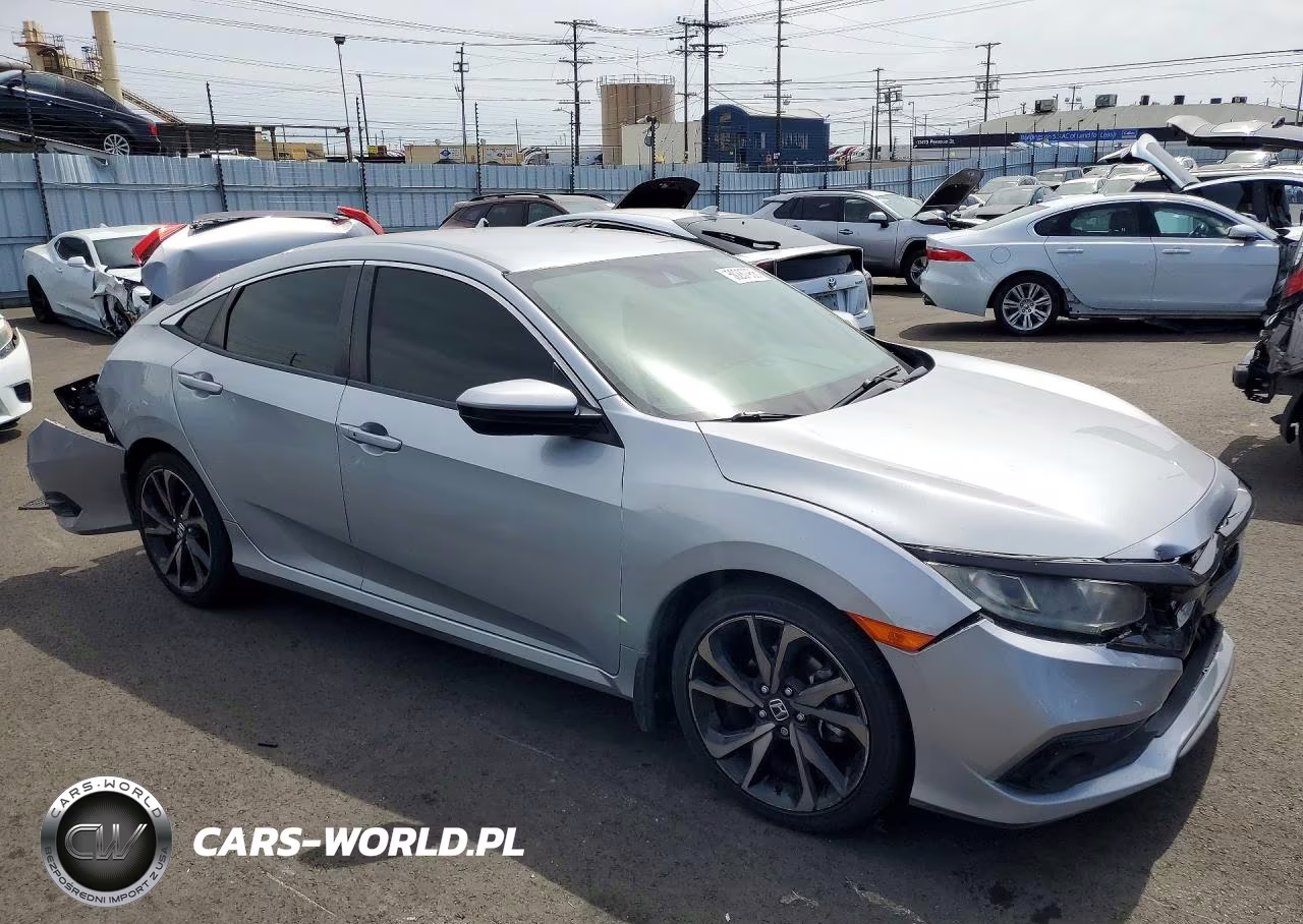 2021 Honda Civic Sport VIN:2HGFC2F89MH553839 - 4
